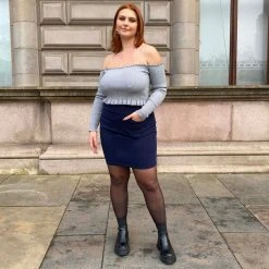 Novateks Mini Skirt - Oh! - Navy CLOTHING