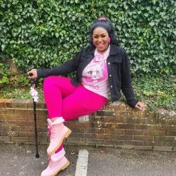 Novateks Squat Proof Leggings - 7/8 Length - Raspberry Pie CLOTHING