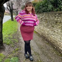 Novateks Mini Skirt - Oh! - Burgundy