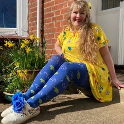 Calzifico Toninelli I WANT TO... Opaque Tights - Marie Curie