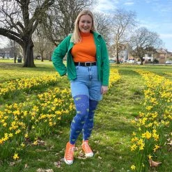 Calzifico Toninelli I WANT TO... Opaque Tights - Marie Curie