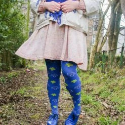 Calzifico Toninelli I WANT TO... Opaque Tights - Marie Curie