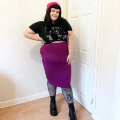 Novateks Pencil Skirt - Oh My! Figgy Pudding CLOTHING