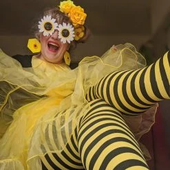 Calzifico Toninelli Opaque Tights - Buzzy Bee