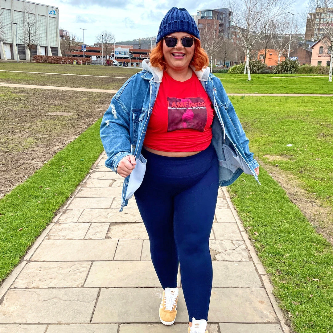 Novateks Squat Proof Leggings - 7/8 Length - Navy CLOTHING