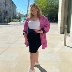 Novateks CLOTHING Pencil Skirt - Oh My! - Black