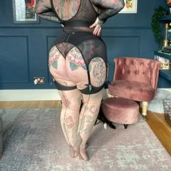 Calzifico Toninelli Sheer Stockings - Columbia - Builders' Tea Stockings & Suspenders