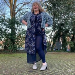 Calzifico Toninelli Opaque Footless Tights - Navy