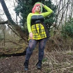 Calzifico Toninelli Opaque Skullz Tights - Grey