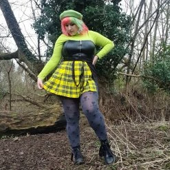 Calzifico Toninelli Opaque Skullz Tights - Grey