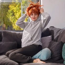 Novateks Hoodie - Grey Marl CLOTHING