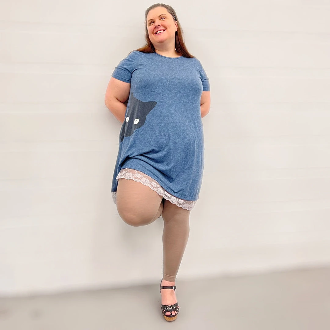 Calzifico Toninelli Merino Wool Footless Tights - Sand Dollar