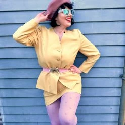 Calzifico Toninelli Semi-Opaque Polka - Cassis De Violet