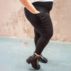 Novateks Squat Proof Leggings - 7/8 Length - Black CLOTHING