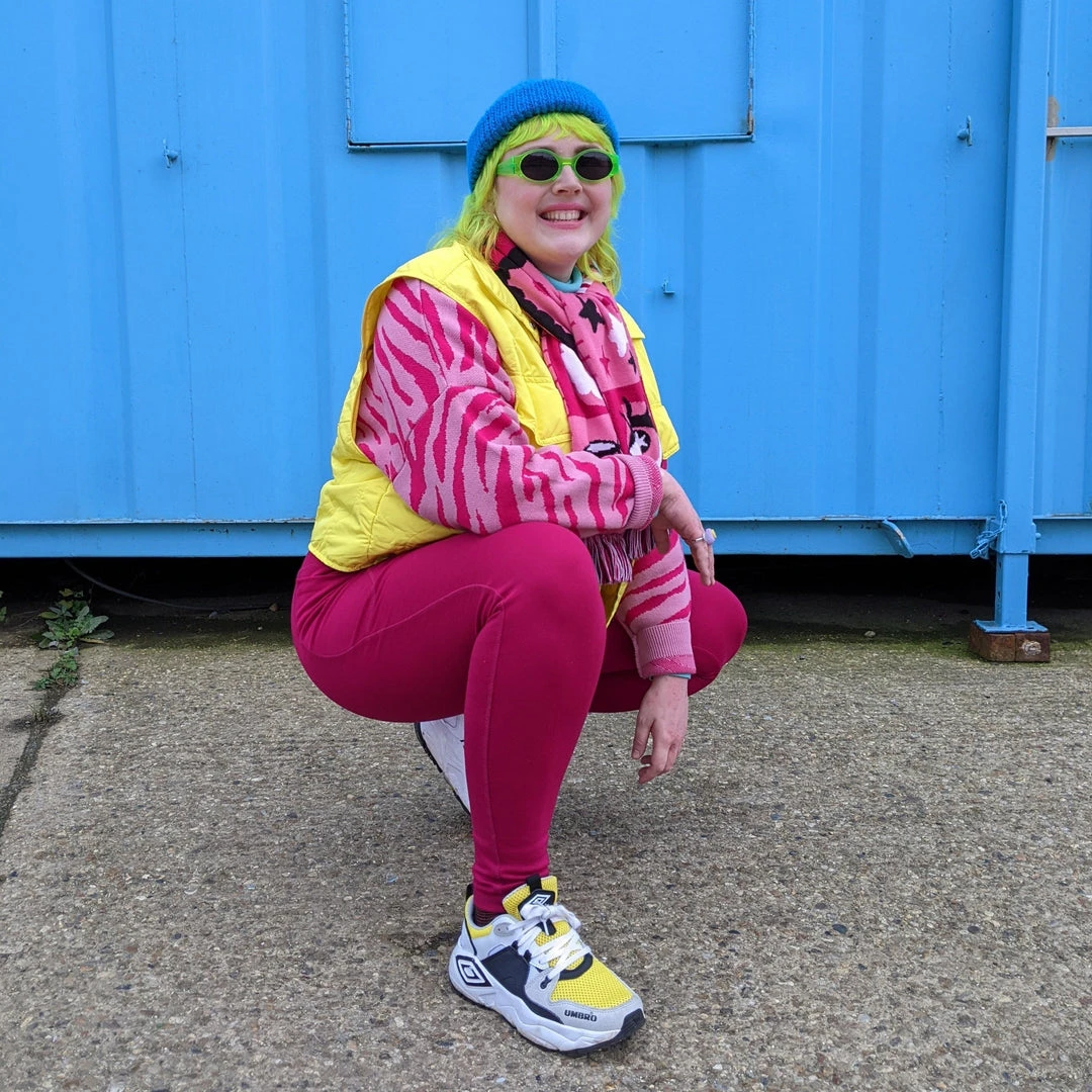 Novateks Squat Proof Leggings - Full Length - Raspberry Pie CLOTHING