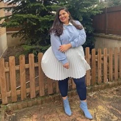 Calzifico Toninelli Merino Wool Footless Tights - Royal Navy