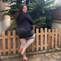 Calzifico Toninelli Merino Wool Footless Tights - Sand Dollar