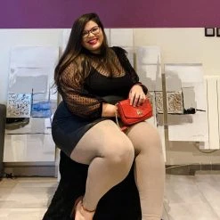 Calzifico Toninelli Merino Wool Footless Tights - Sand Dollar