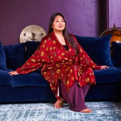 Novateks Satin Robe - Fortune