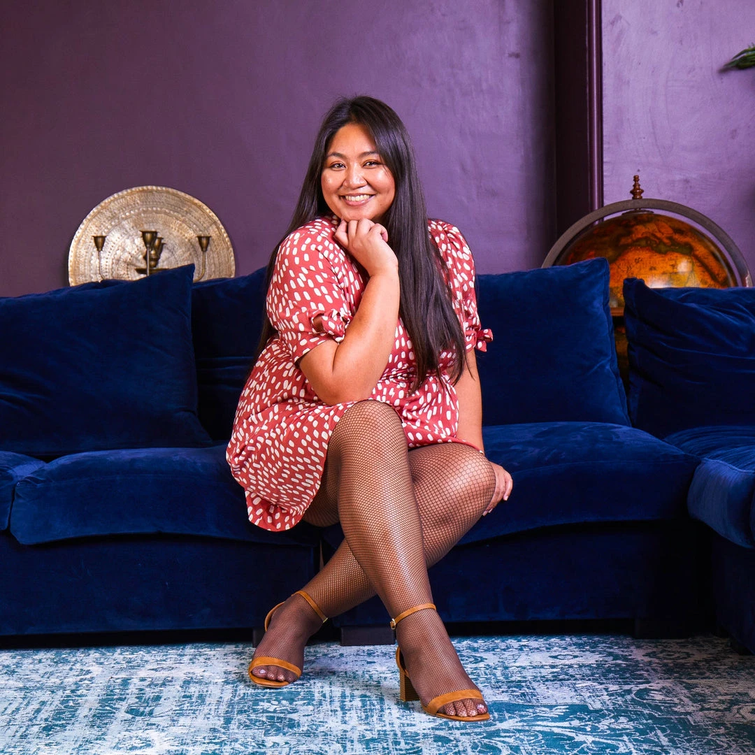 Calzifico Toninelli Fishnets - Praline WHAT'S NEW