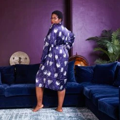 Novateks WHAT'S NEW Satin Robe - Divination