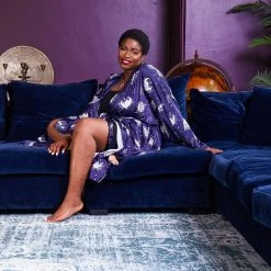 Novateks WHAT'S NEW Satin Robe - Divination