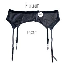 Playful Promises Suspender Belt - Bunnie Stockings & Suspenders