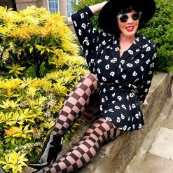 Calzifico Toninelli Racy Tights - Black WHAT'S NEW