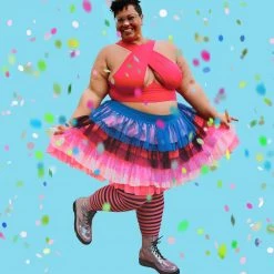 Calzifico Toninelli WHAT'S NEW Opaque Tights - Pride - Lili