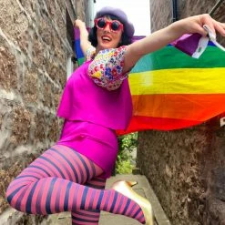 Calzifico Toninelli WHAT'S NEW Opaque Tights - Pride - Lili