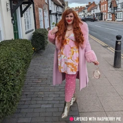 Calzifico Toninelli Semi-Opaque Polka - Abricot Summer Essentials