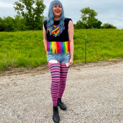 Calzifico Toninelli WHAT'S NEW Opaque Tights - Pride - Lili