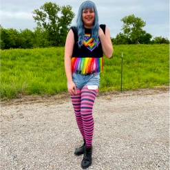 Calzifico Toninelli WHAT'S NEW Opaque Tights - Pride - Lili