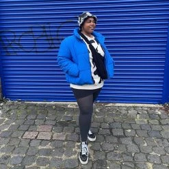 Calzifico Toninelli Merino Wool Tights - Storm Cloud