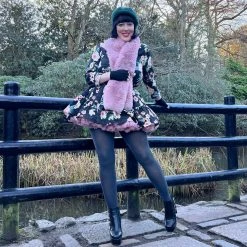 Calzifico Toninelli Merino Wool Tights - Storm Cloud