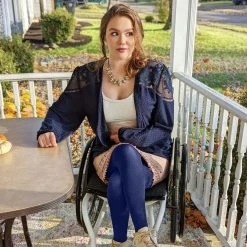 Calzifico Toninelli Super-Opaque Tights - Navy