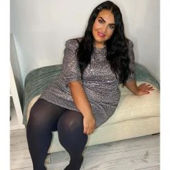 Calzifico Toninelli Super-Opaque Tights - Slate