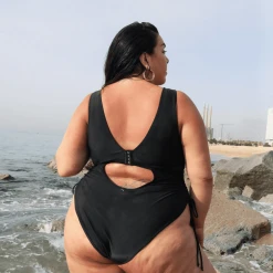 Playful Promises Swimsuit - I'll Fly With You - Black