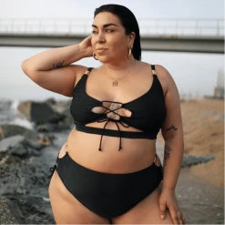 Playful Promises Bikini Top - What Babe? - Black