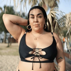 Playful Promises Bikini Top - What Babe? - Black