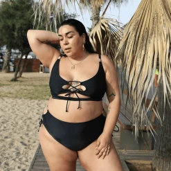 Playful Promises WHAT'S NEW Bikini Bottoms - What Babe? - Black