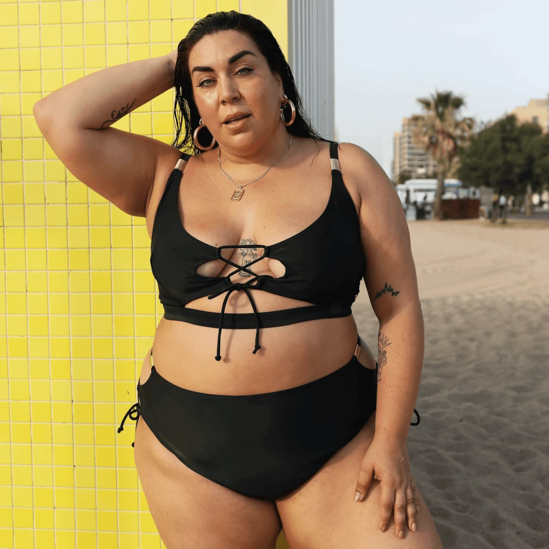 Playful Promises Bikini Top - What Babe? - Black