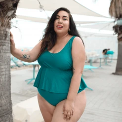 Playful Promises WHAT'S NEW Bikini Top - Who You Gonna Call? - Teal