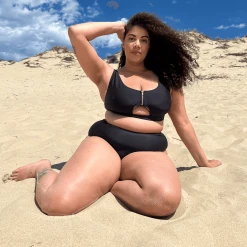 Playful Promises WHAT'S NEW Bikini Top - Hasta La Vista - Black