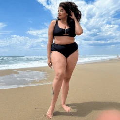 Playful Promises Bikini Bottoms - Hasta La Vista - Black