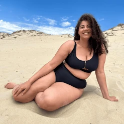 Playful Promises Bikini Bottoms - Hasta La Vista - Black