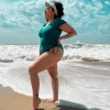 Playful Promises WHAT'S NEW Swimsuit - Show Me The Money - Teal