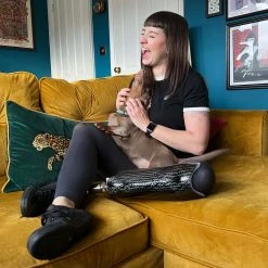 Calzifico Toninelli Opaque Footless Tights - Slate