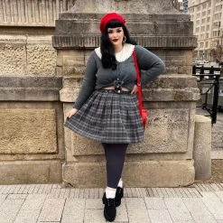 Calzifico Toninelli Opaque Footless Tights - Slate