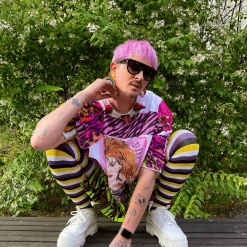 Calzifico Toninelli Opaque Tights - Pride - Elliot